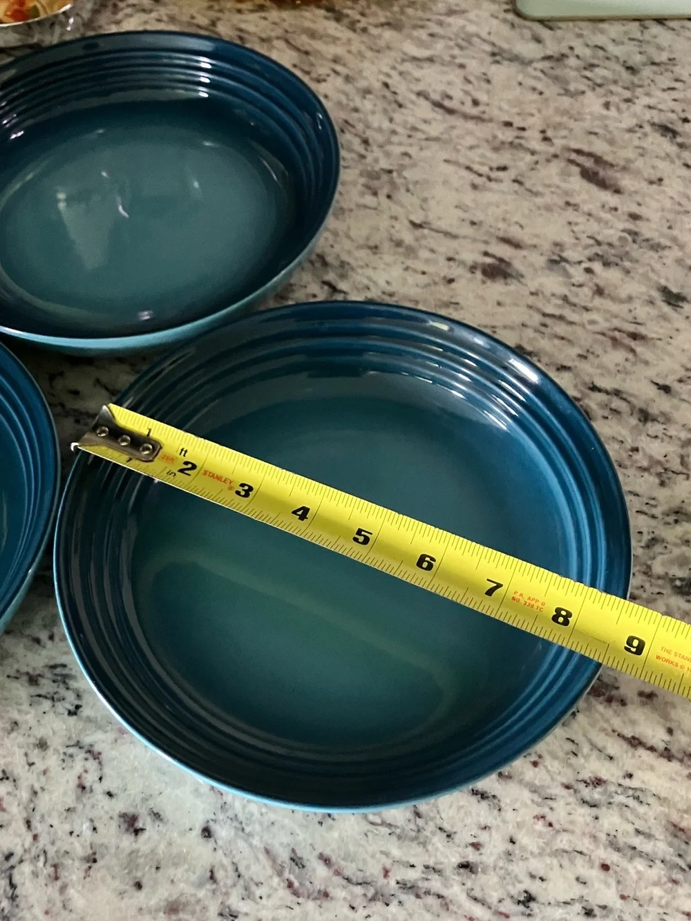 Three Le Creuset 8.5
